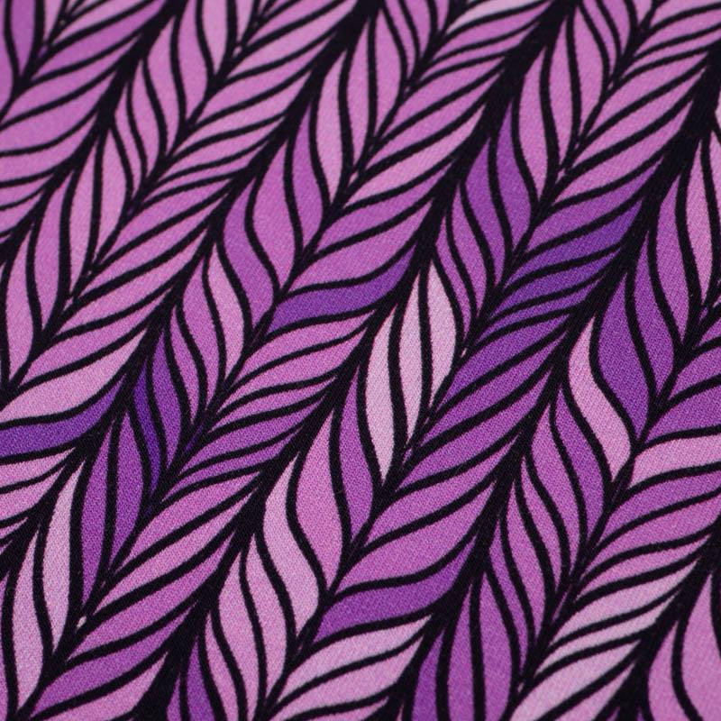 BRAID / purple - looped knit 