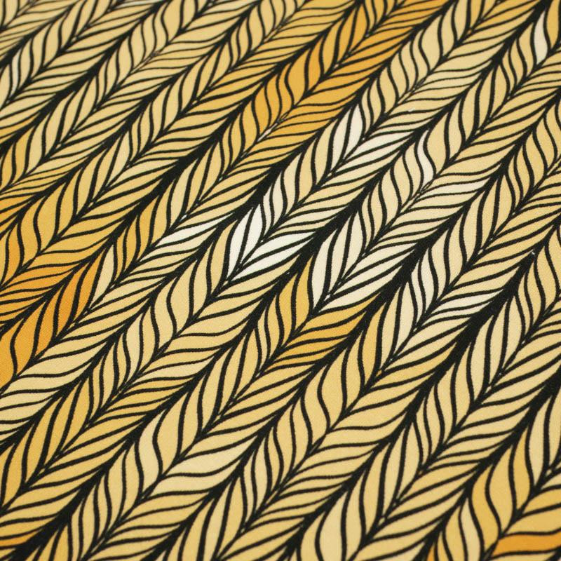 BRAID / yellow - looped knit 
