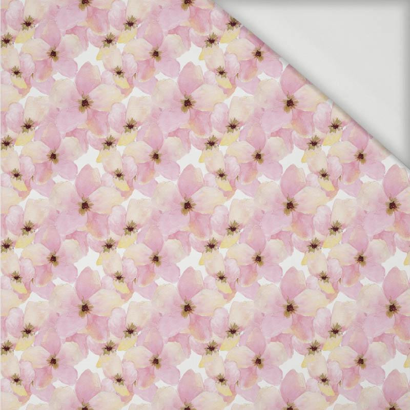 PINK FLOWERS (IN THE MEADOW) - Viscose jersey