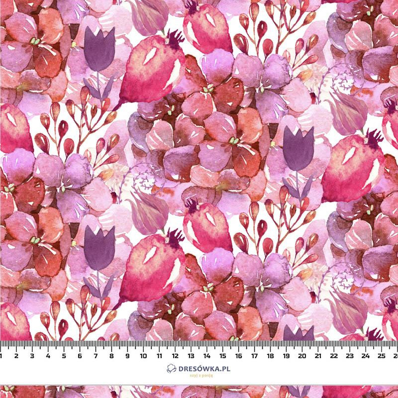 FLOWERS MIX (IN THE MEADOW) - Waterproof woven fabric