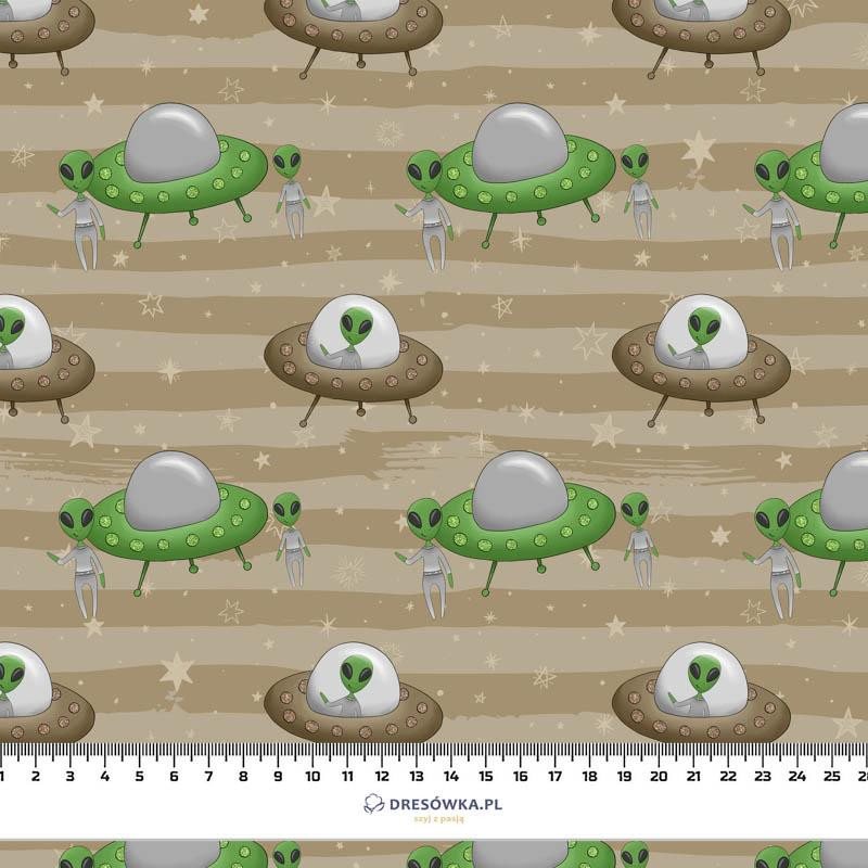 UFO / STRIPES (AREA 51) - single jersey with elastane 