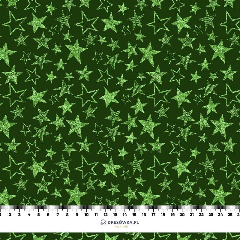 GREEN STARS (AREA 51) - Waterproof woven fabric