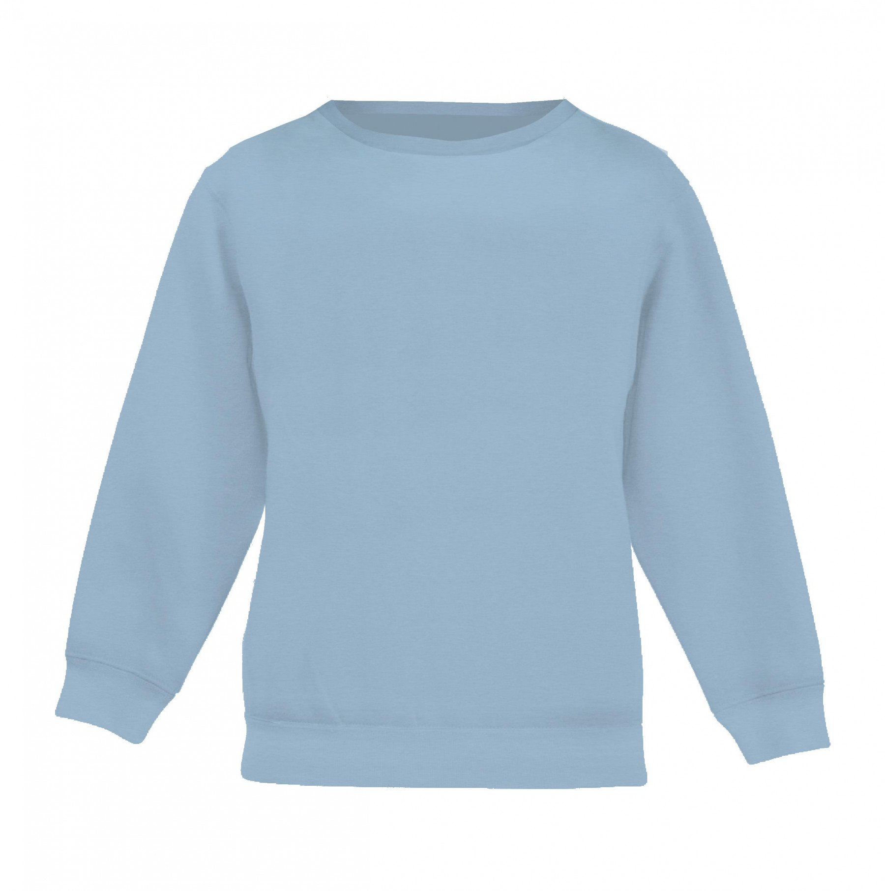 CHILDREN'S (NOE) SWEATSHIRT - B-06 SERENITY / blue - looped knit fabric 
