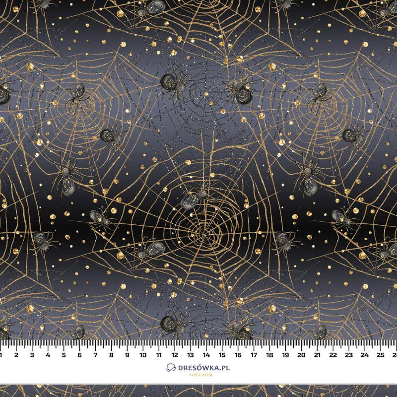 GOLDEN WEB (ENCHANTED NIGHT) - Waterproof woven fabric