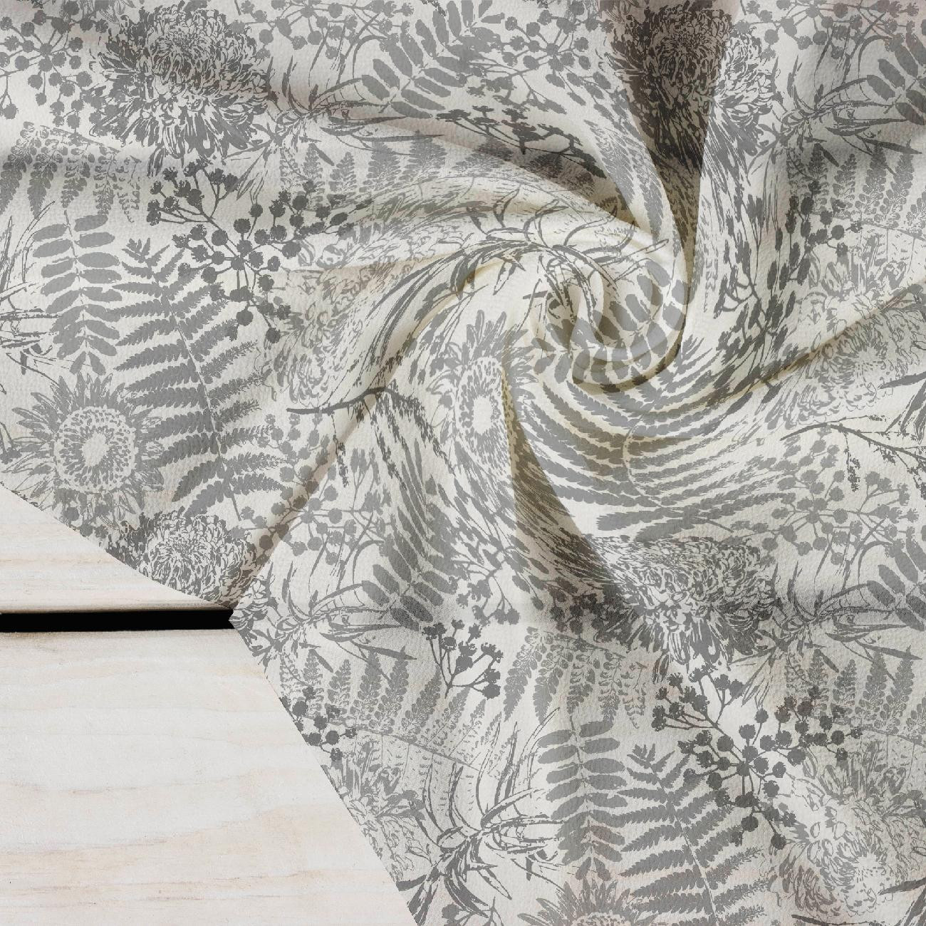 MONSTERA 2.0 (GREY) - Crepe