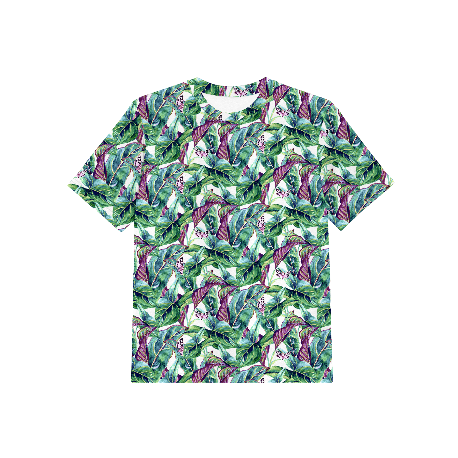 2-PACK - KID’S T-SHIRT - LEAVES AND INSECTS - sewing set