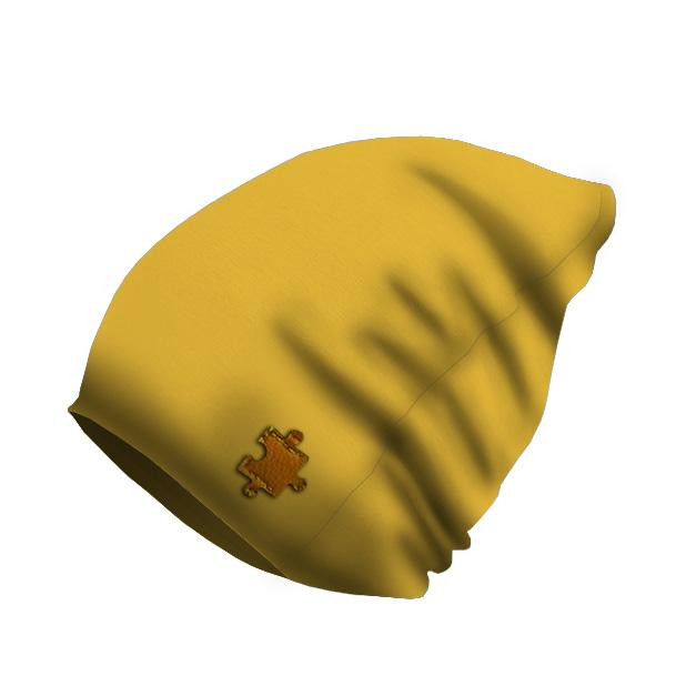 "Beanie" cap - B-14 SPICY MUSTARD / Choice of sizes