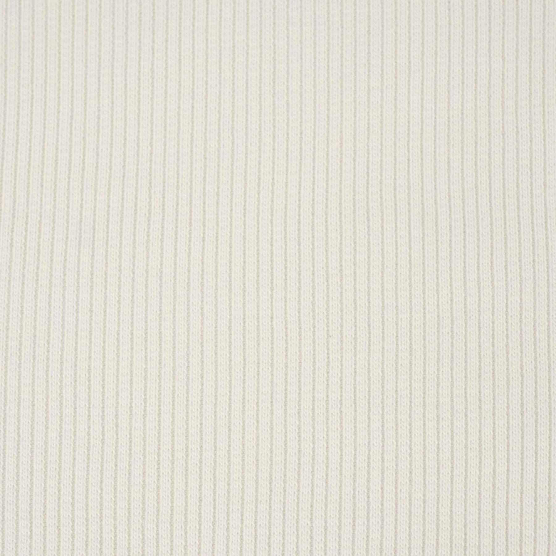 Ribbed knit fabric - Cloud Dancer/ ECRU (D-02) 