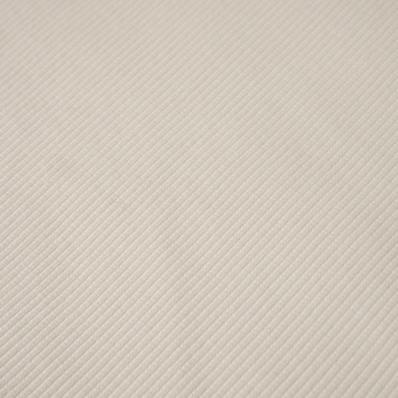 D-02 VANILLA - Ribbed knit fabric
