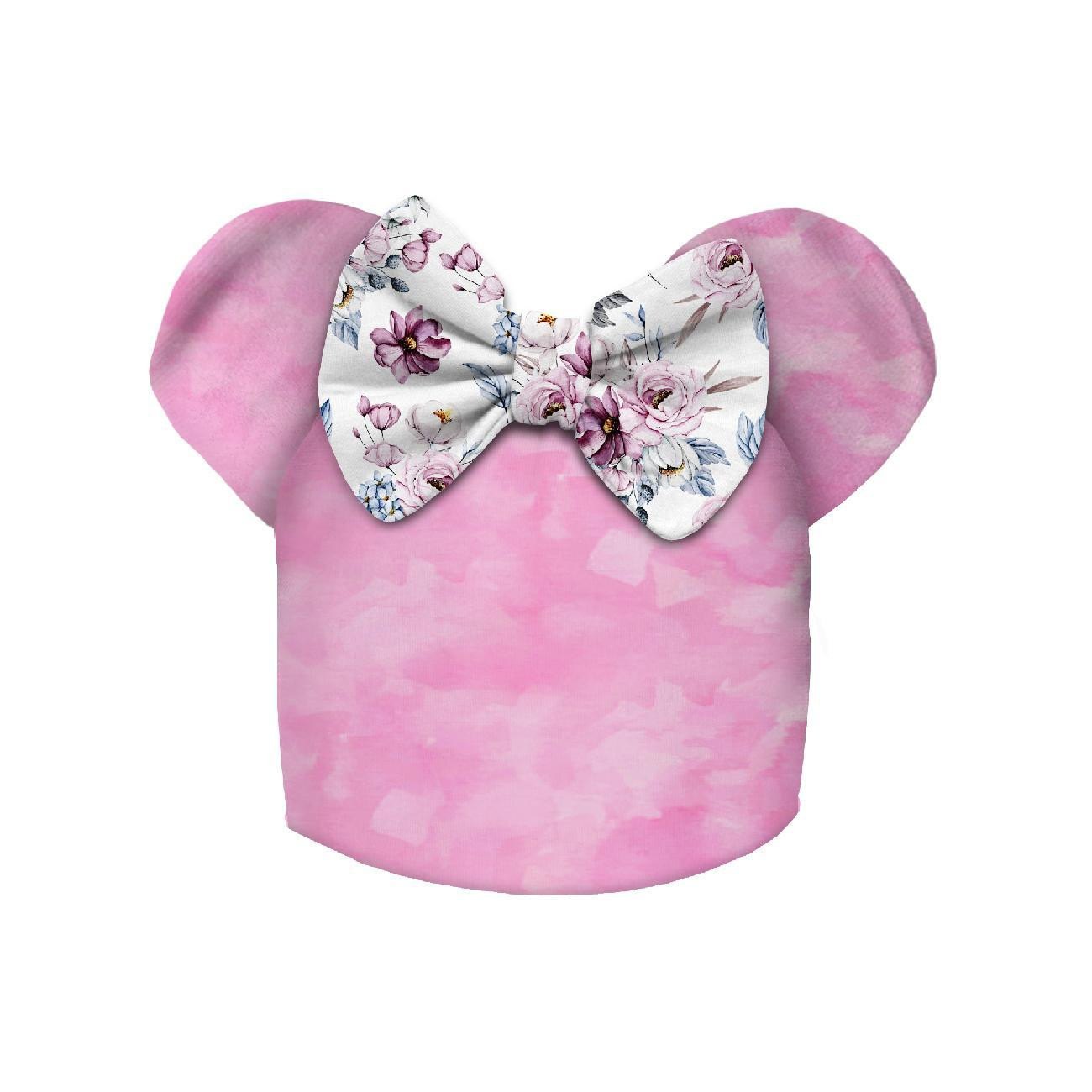 KID'S CAP AND SCARF (MOUSE) - WATERCOLOR BOUQUET Pat. 2 59-61