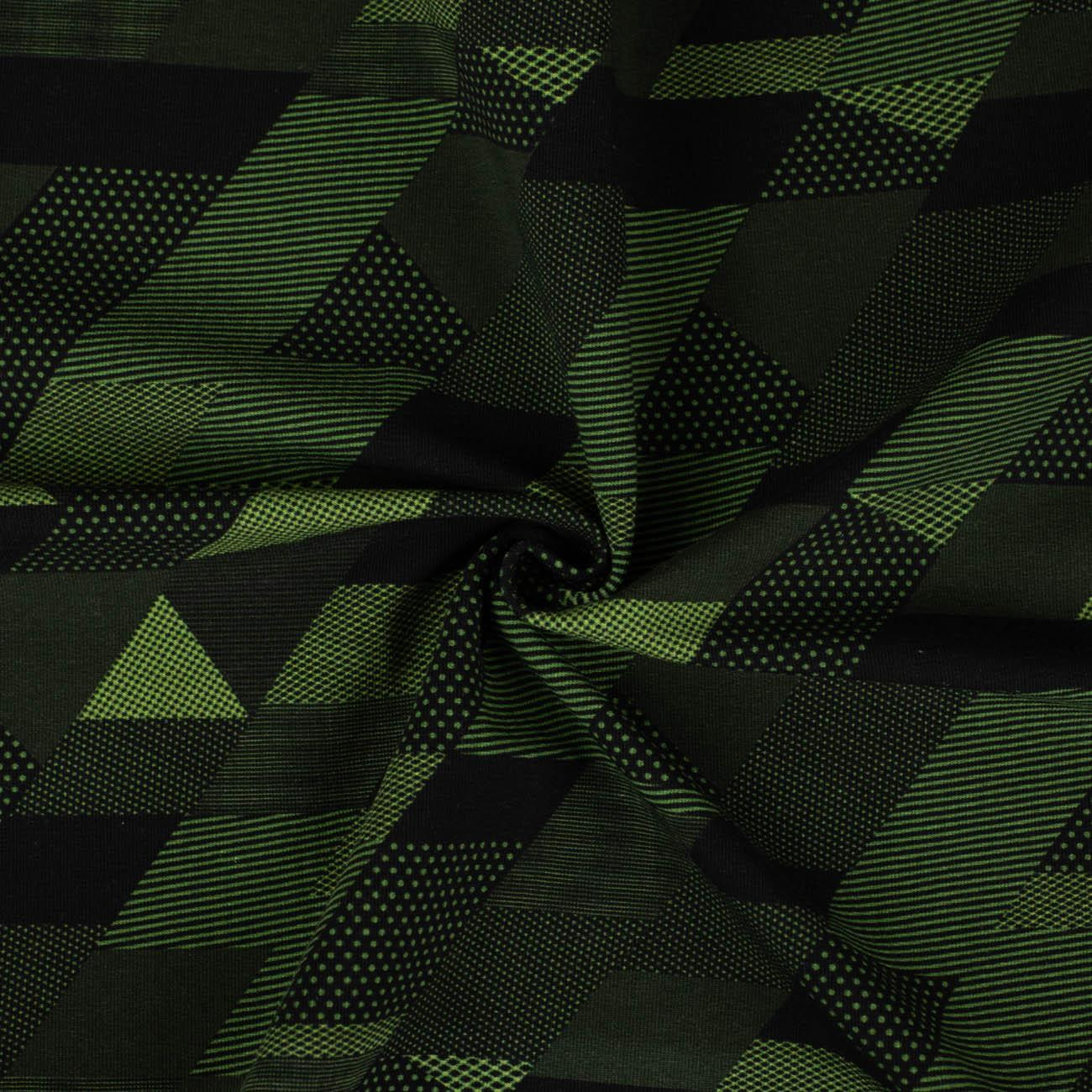 GEOMETRIC CAMOUFLAGE pat. 1 - French terry