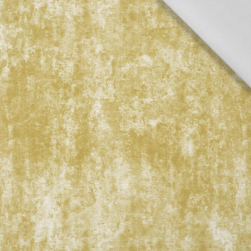 GRUNGE (gold) - Cotton woven fabric