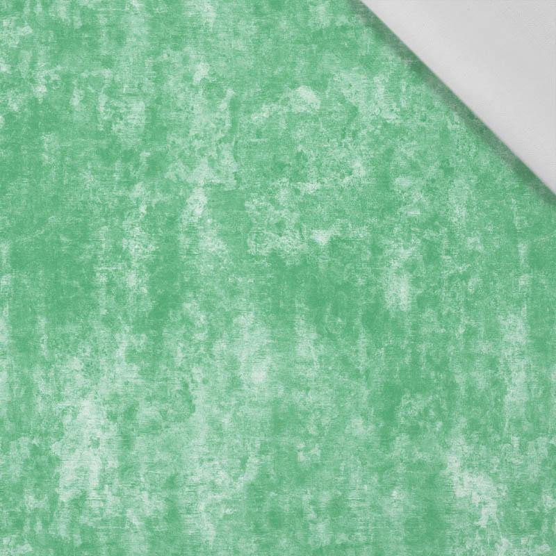 GRUNGE (green) - Cotton woven fabric