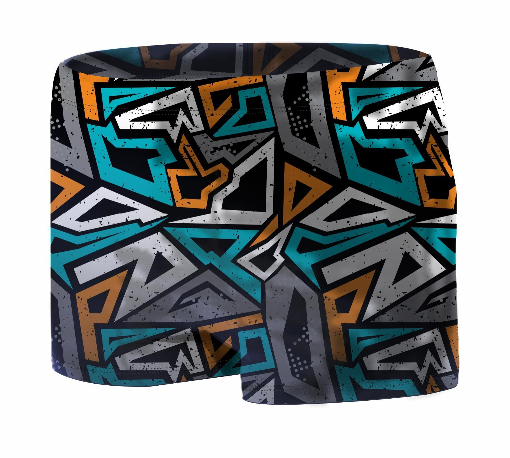 Boy's swim trunks - GRAFFITI 134-140