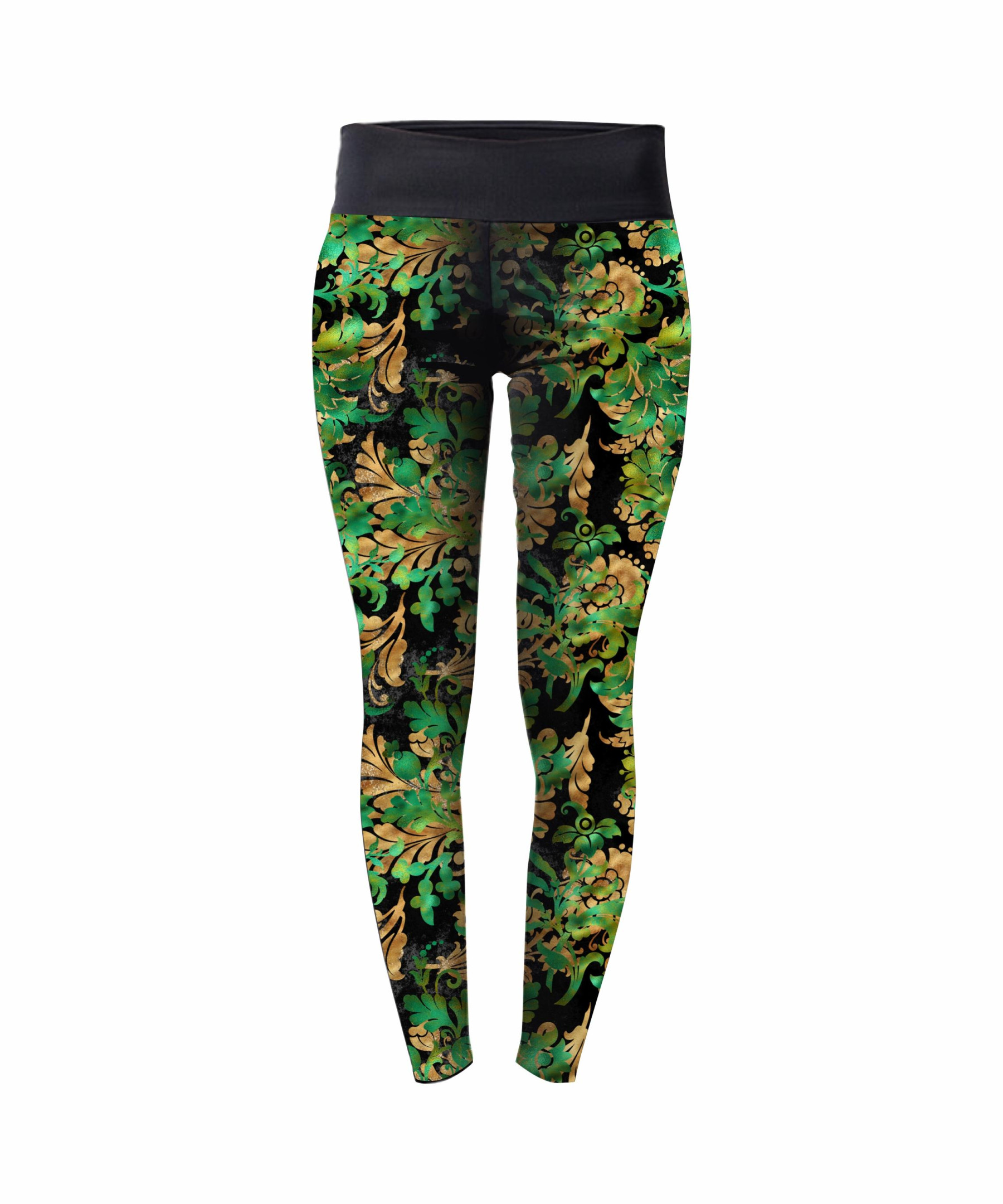 SPORTS LEGGINGS - FLORAL  pat. 6