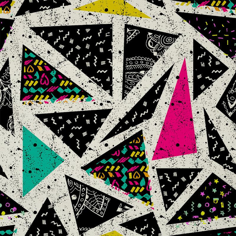 TRIANGLES SPA - Linen with viscose