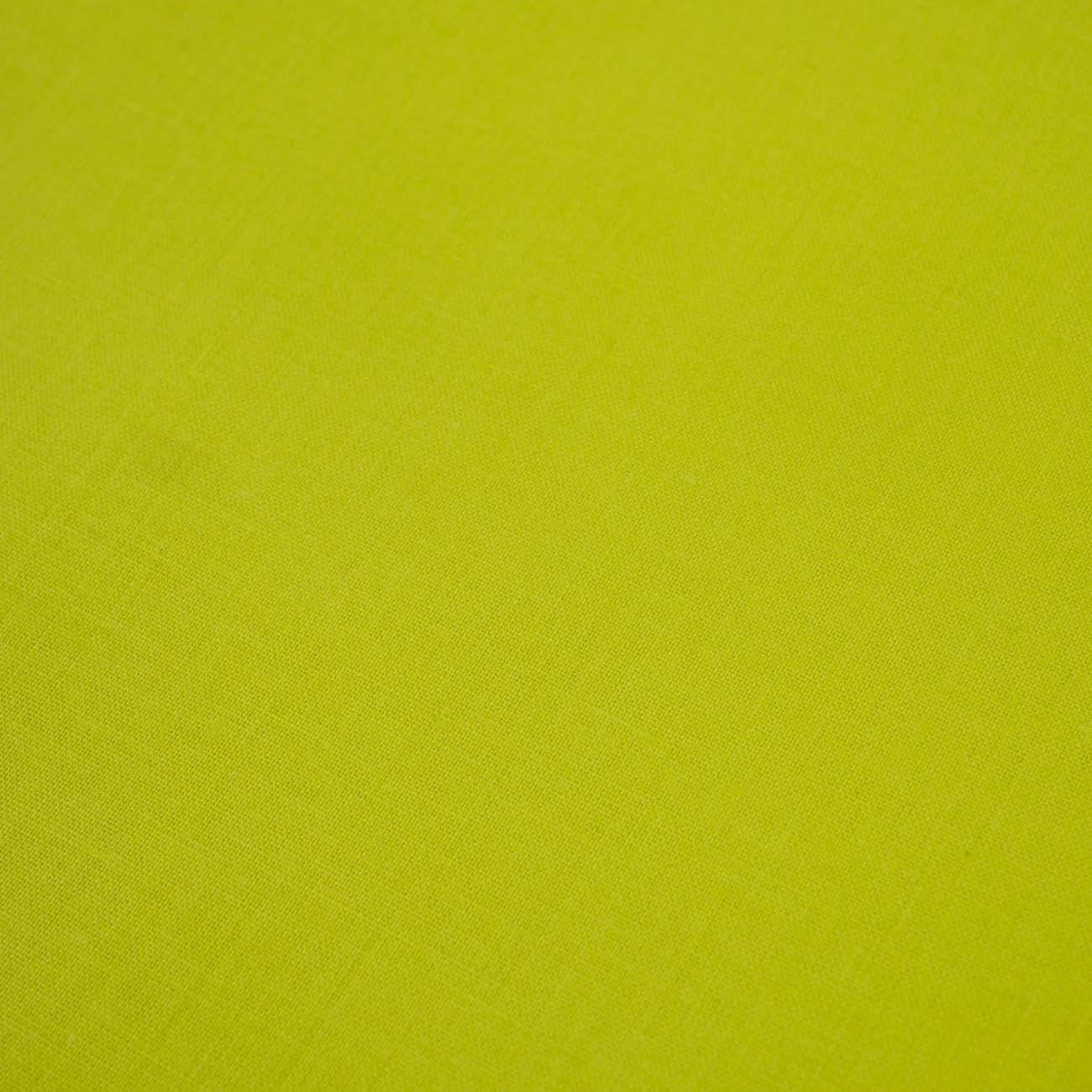 LIME - Cotton woven fabric