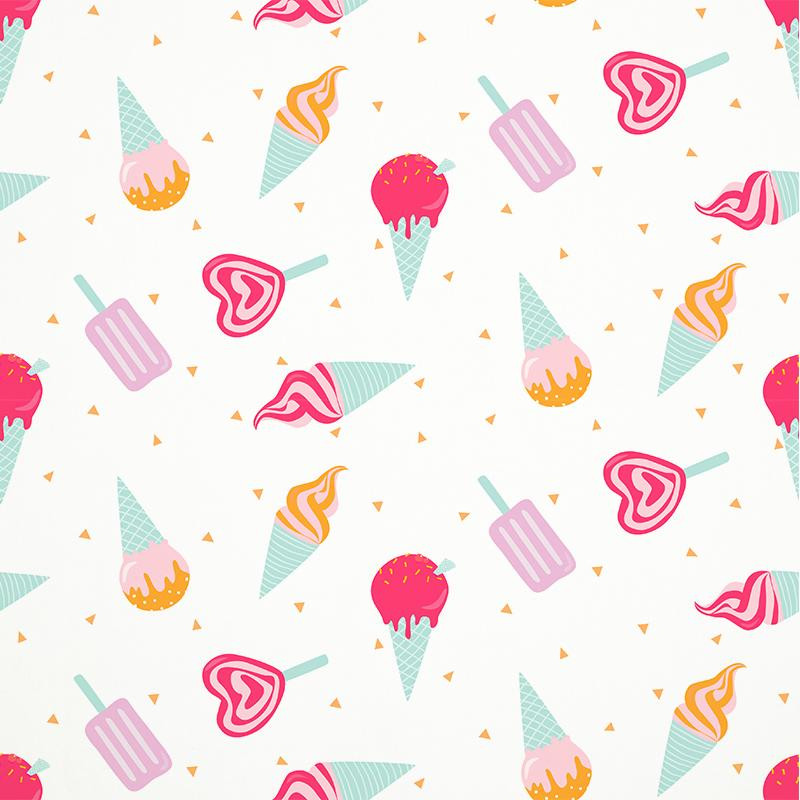 100cm ICE-CREAM / cream - Cotton woven fabric