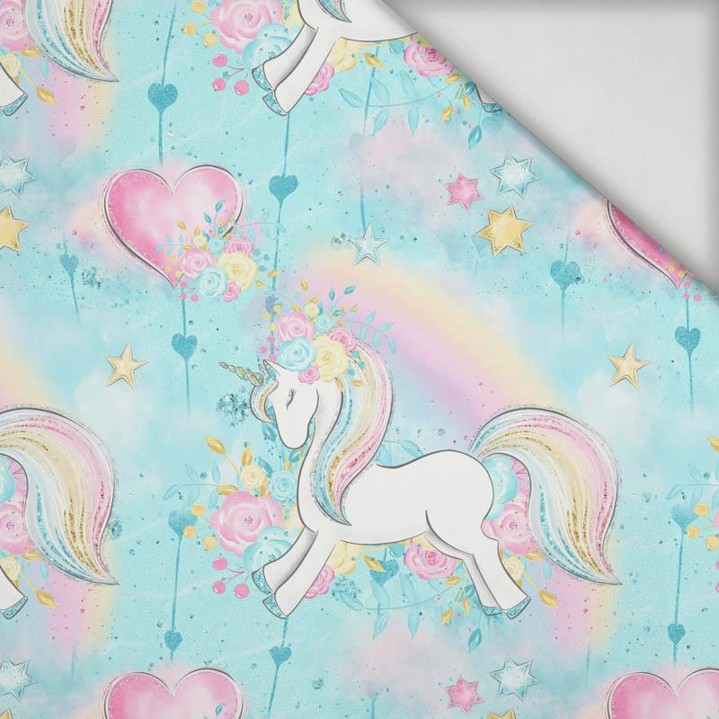 UNICORNS AND RAINBOW  pat. 1 (WONDERLAND) - swimsuit lycra