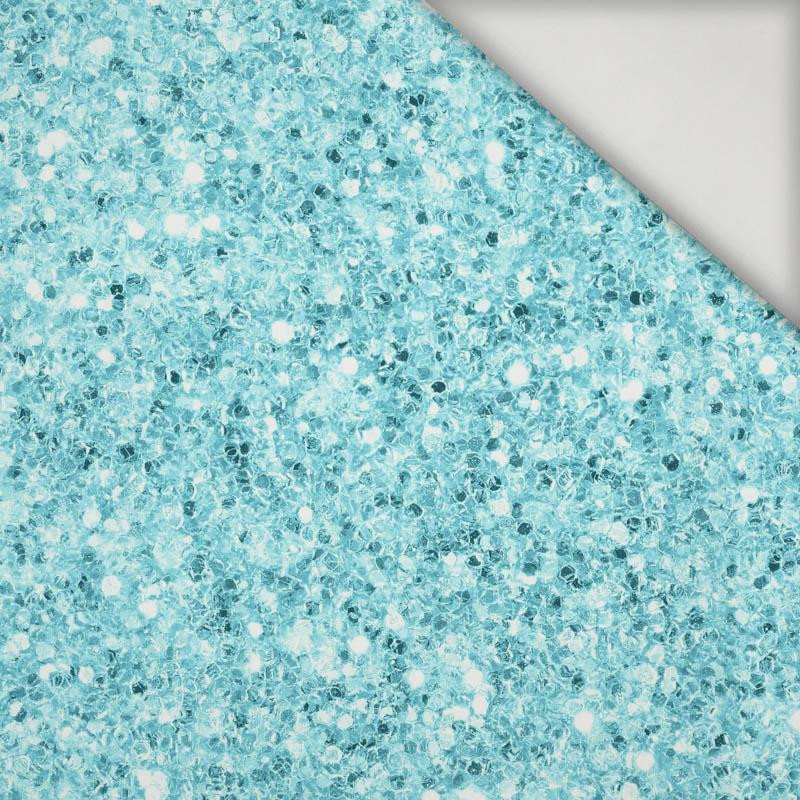 BLUE GLITTER (WONDERLAND) - swimsuit lycra