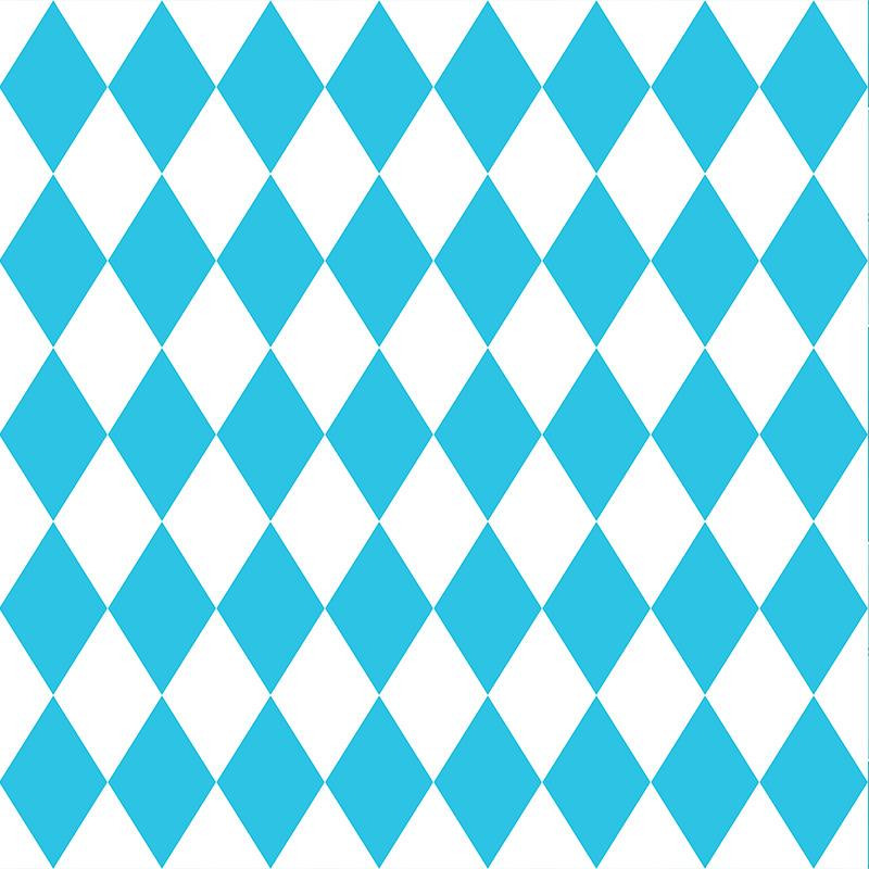 OKTOBERFEST DIAMONDS / turquoise - single jersey TE210