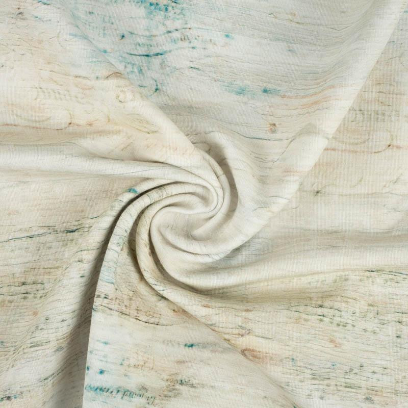 PARCHMENT pat. 1 (SEA ABYSS)  - looped knit fabric
