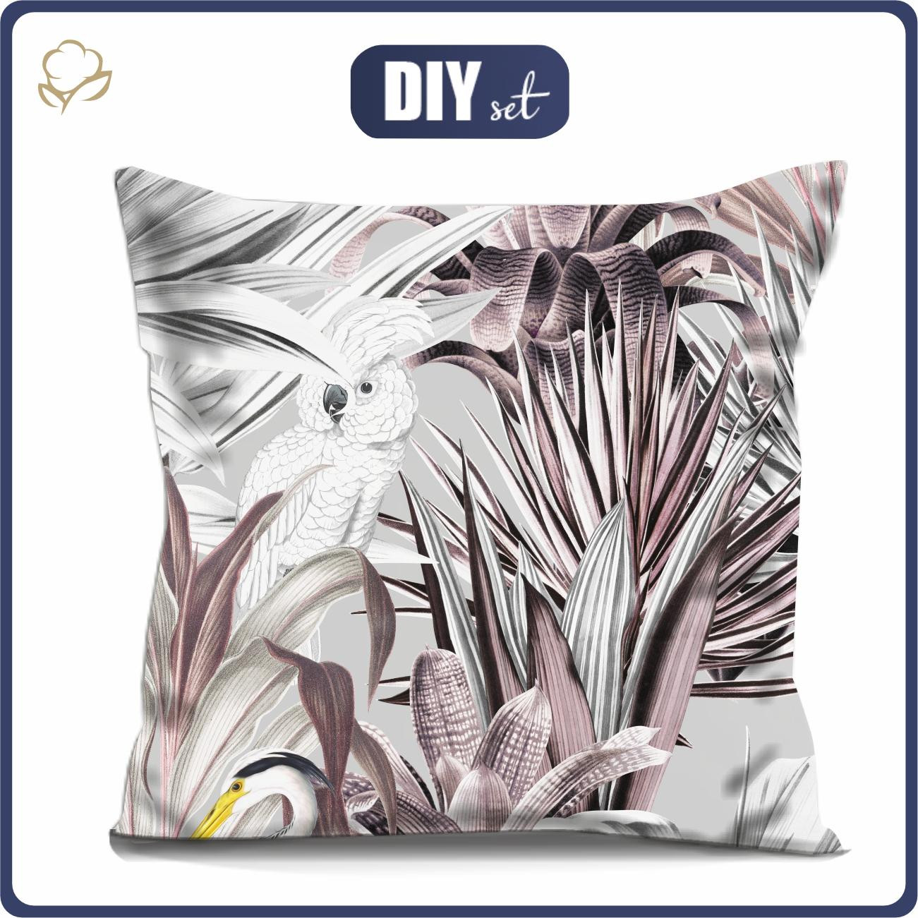 PILLOW 45X45 - LUXE TROPICAL pat. 2 - sewing set