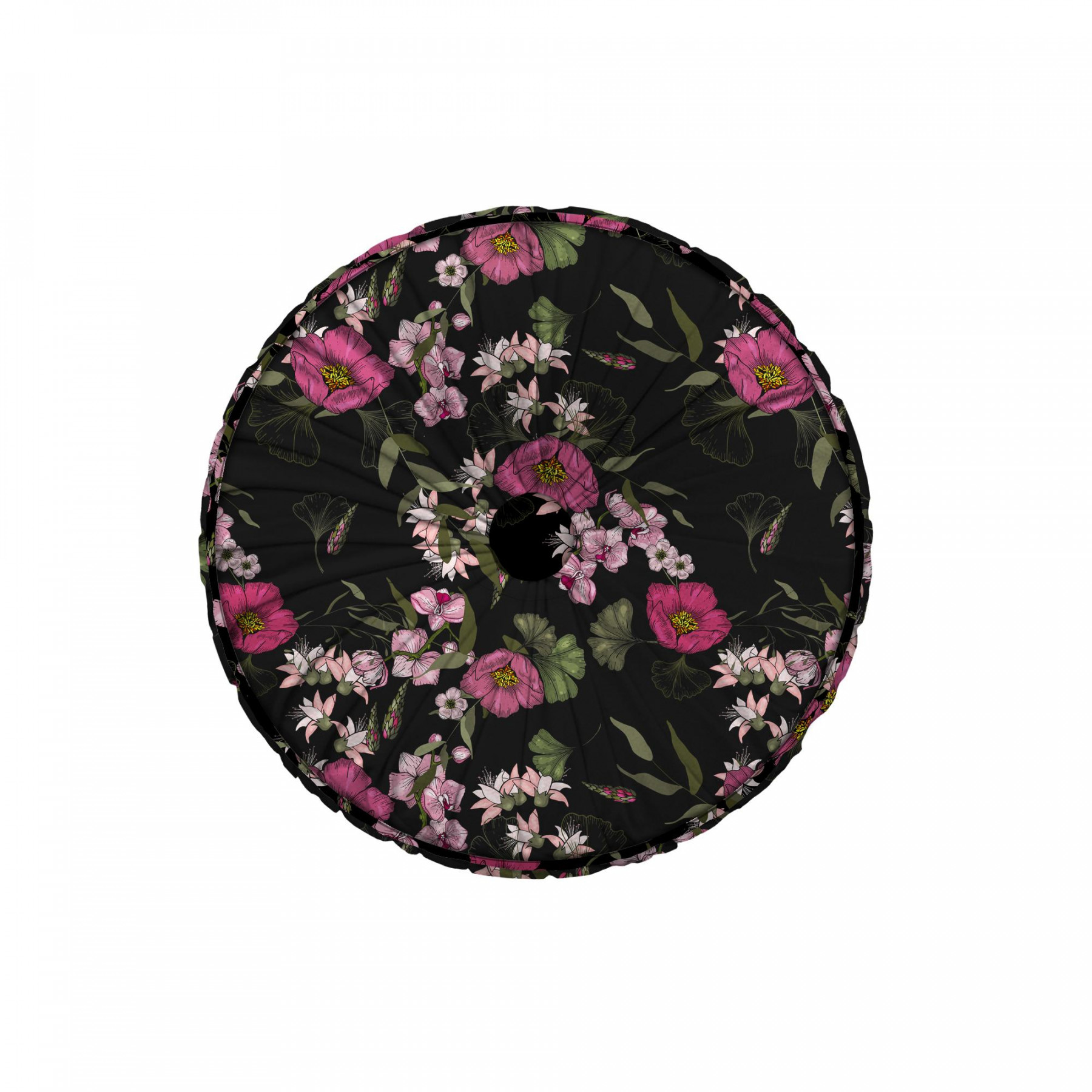 DECORATIVE CUSHION - PINK FLOWERS PAT. 2 - sewing set