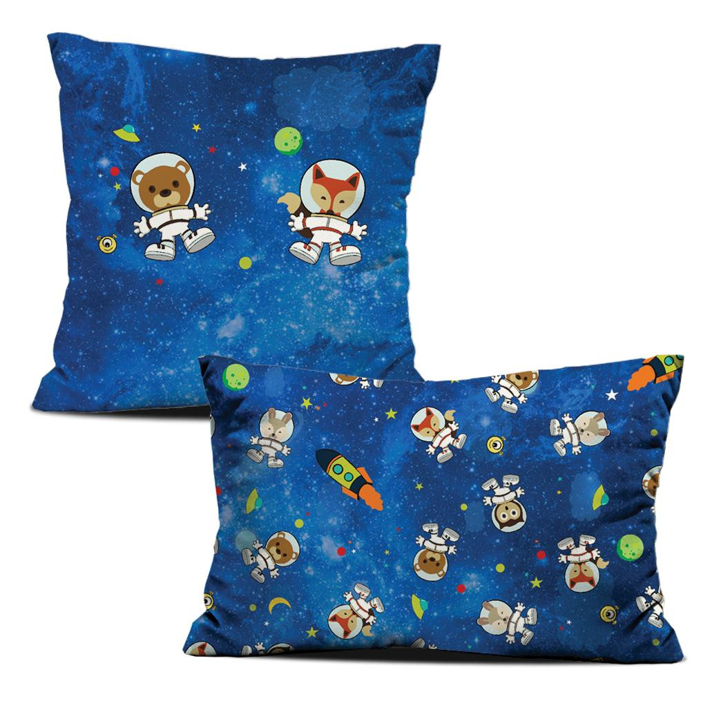 DECORATIVE PILOWS - ANIMALS IN SPACE pat. 2