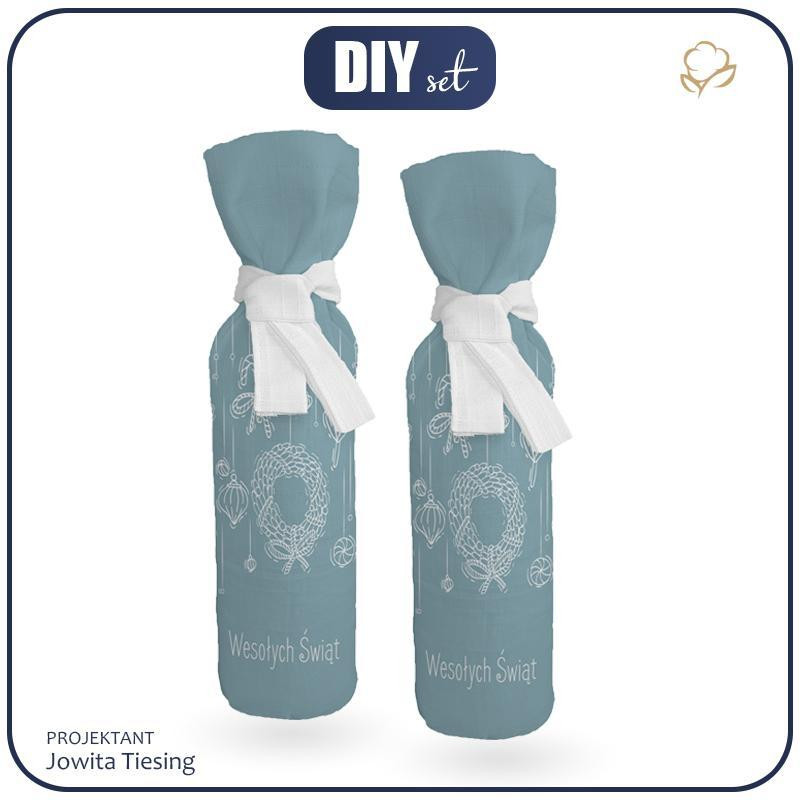 THE BOTTLE COVER - WESOŁYCH ŚWIĄT - DIY set