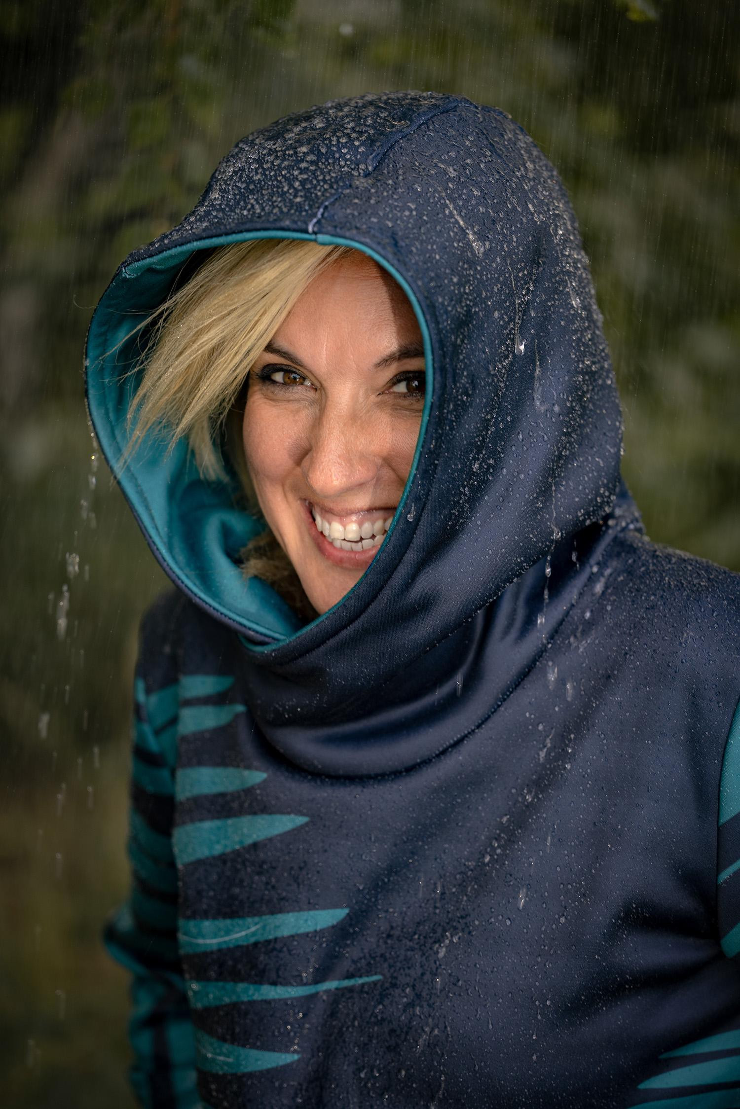HYDROPHOBIC HOODIE UNISEX - RETRO COMICS PAT.11 - sewing set