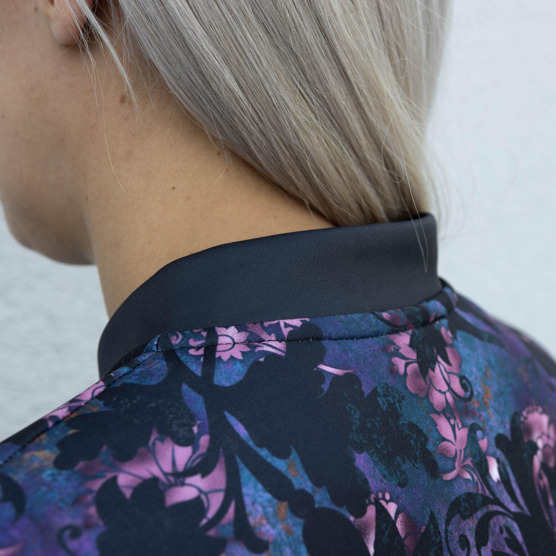 WOMEN’S BOMBER JACKET (KAMA) - ANIMALS CRACKED pat.3 (elephant) - sewing set
