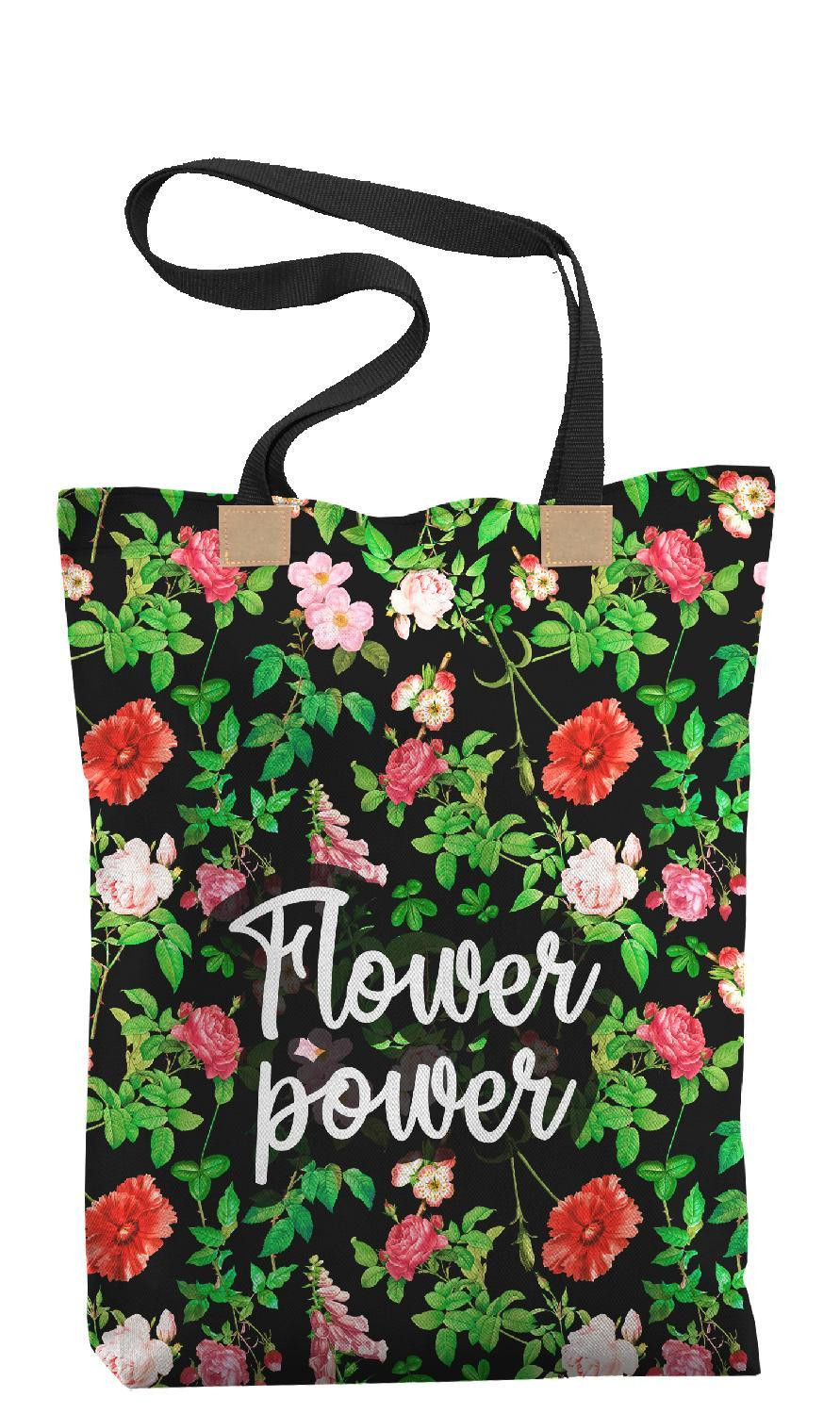 SHOPPER BAG - FLOWER POWER - sewing set