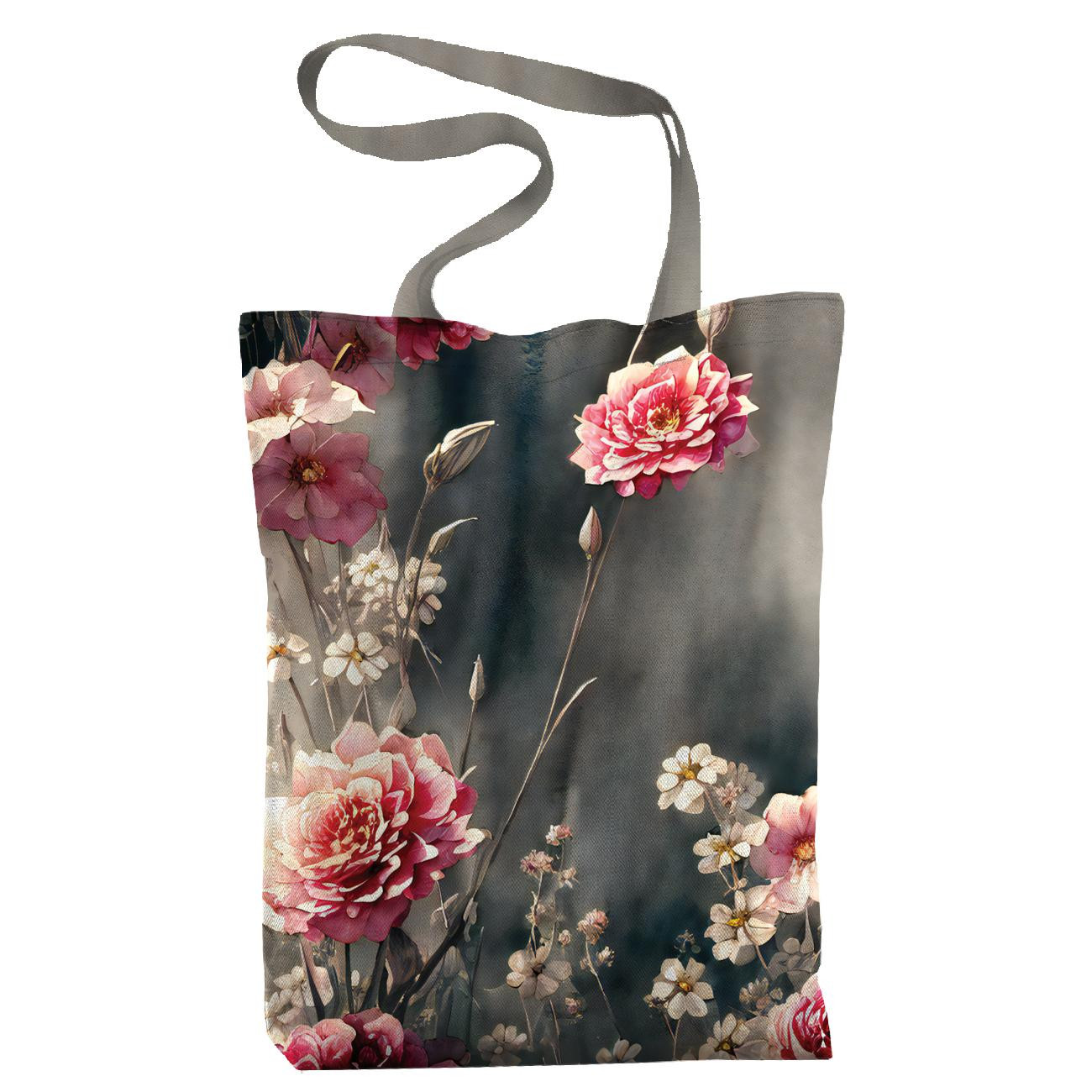 SHOPPER BAG - VINTAGE FLOWERS pat. 10 - sewing set