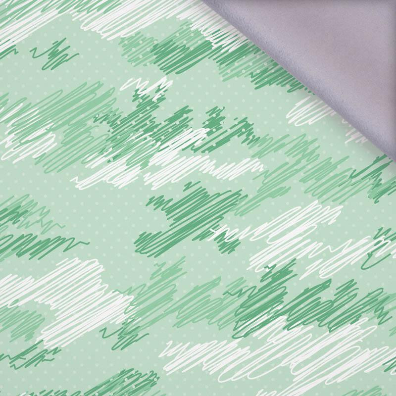 CAMOUFLAGE - scribble / green - softshell