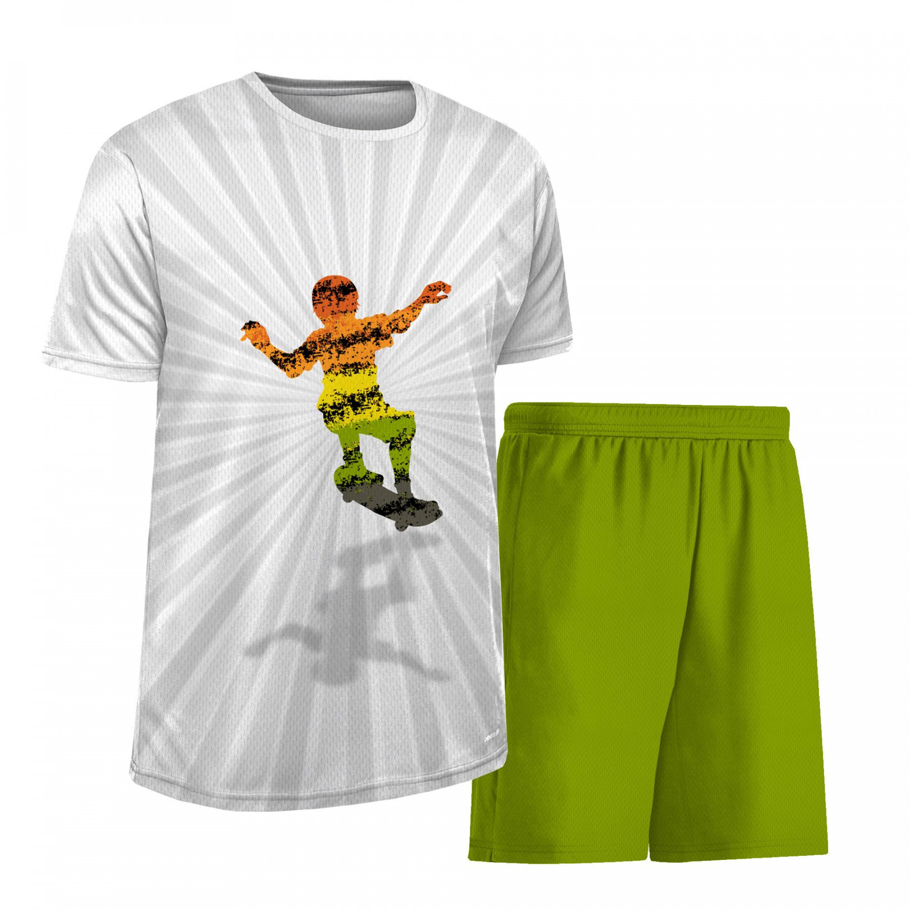 Children's sport outfit "PELE" - SKATER pat. 2 - sewing set 