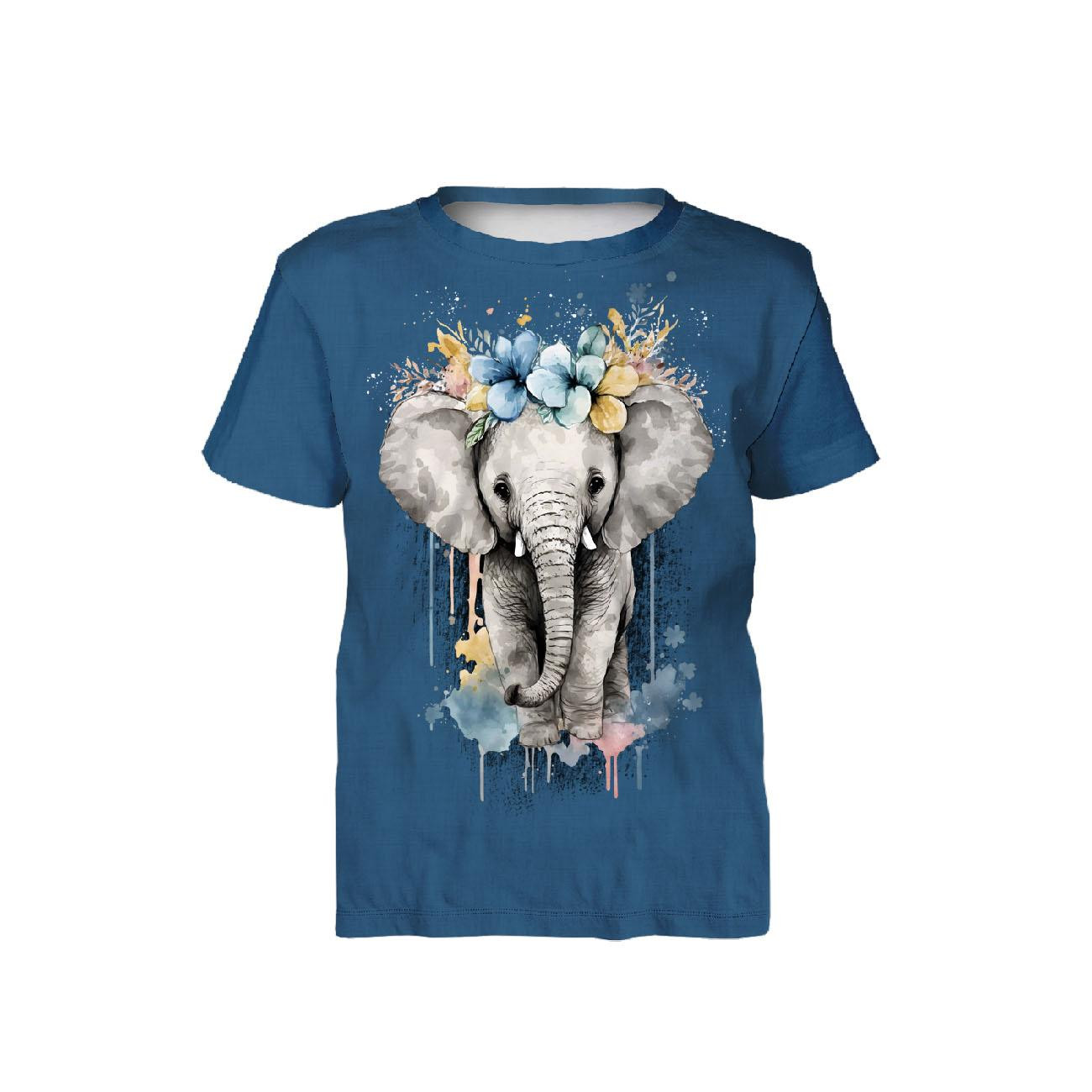 KID’S T-SHIRT - BABY ELEPHANT - sewing set