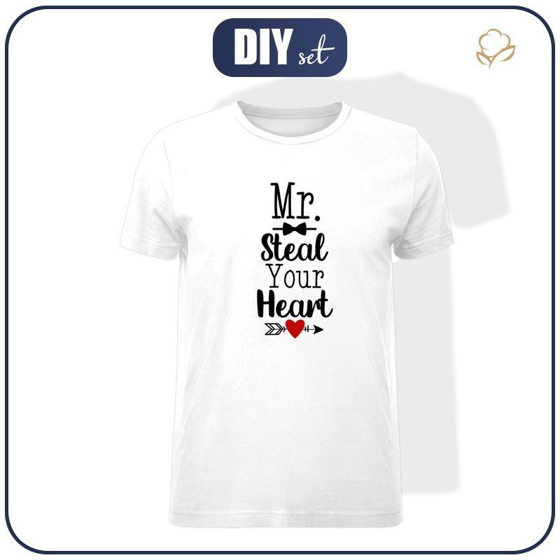 MEN’S T-SHIRT - MR. STEAL YOUR HEART (BE MY VALENTINE) - sewing set XXL
