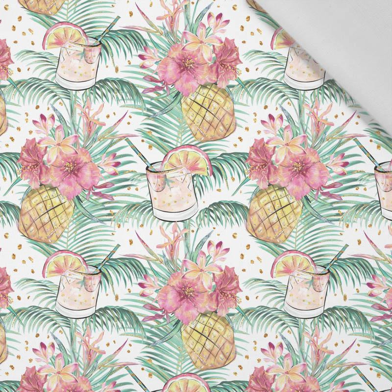 PINEAPPLE DRINK - Cotton woven fabric