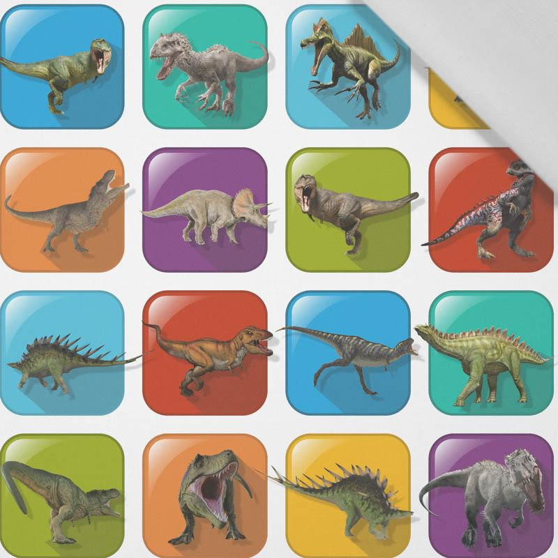 DINO TILES PAT. 1 - Cotton woven fabric