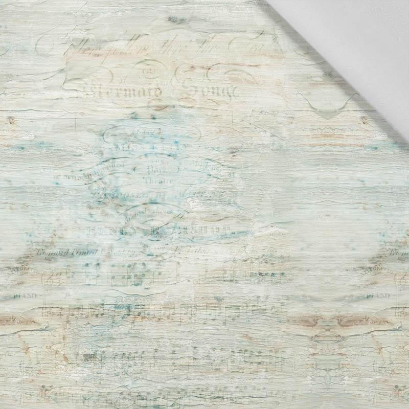 PARCHMENT pat. 1 (SEA ABYSS)  - Cotton woven fabric