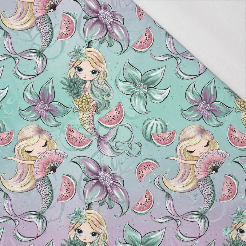 MERMAIDS AND WATERMELONS - single jersey with elastane 