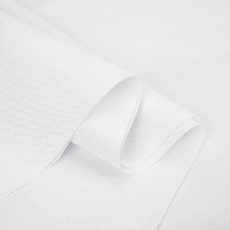 WHITE DOTS / yellow - Cotton woven fabric
