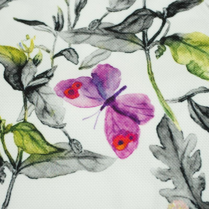 MEADOW / butterflies - Waterproof woven fabric