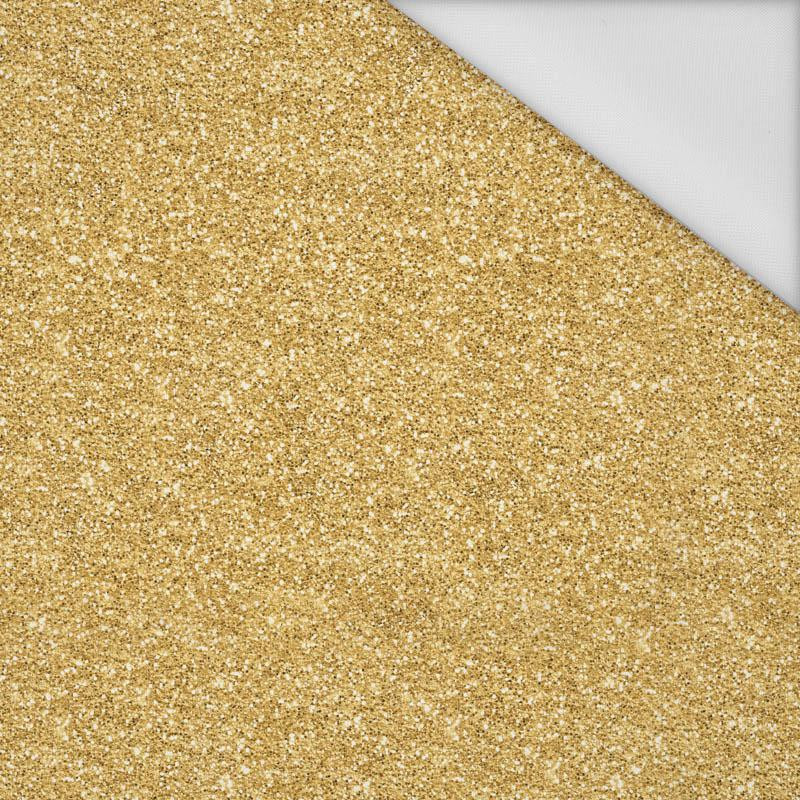 GLITTER pat. 1 (gold) - Waterproof woven fabric