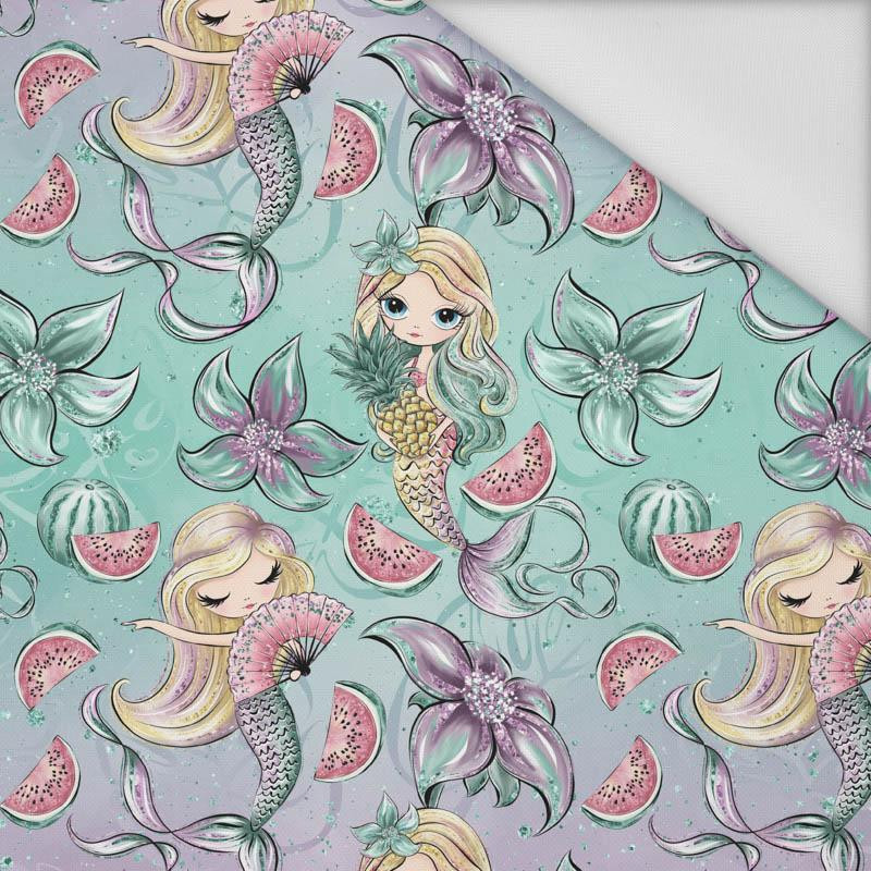 MERMAIDS AND WATERMELONS - Waterproof woven fabric