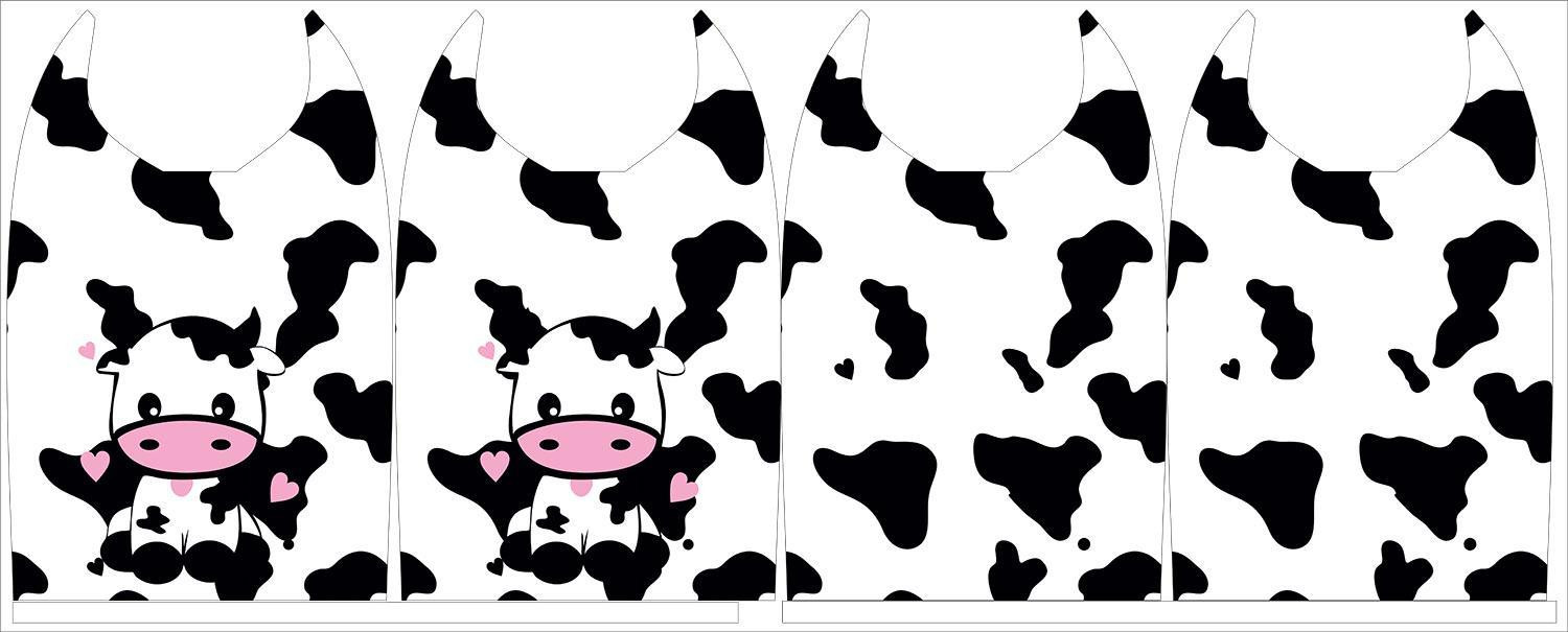Gift pouches - COW ADELE - sewing set