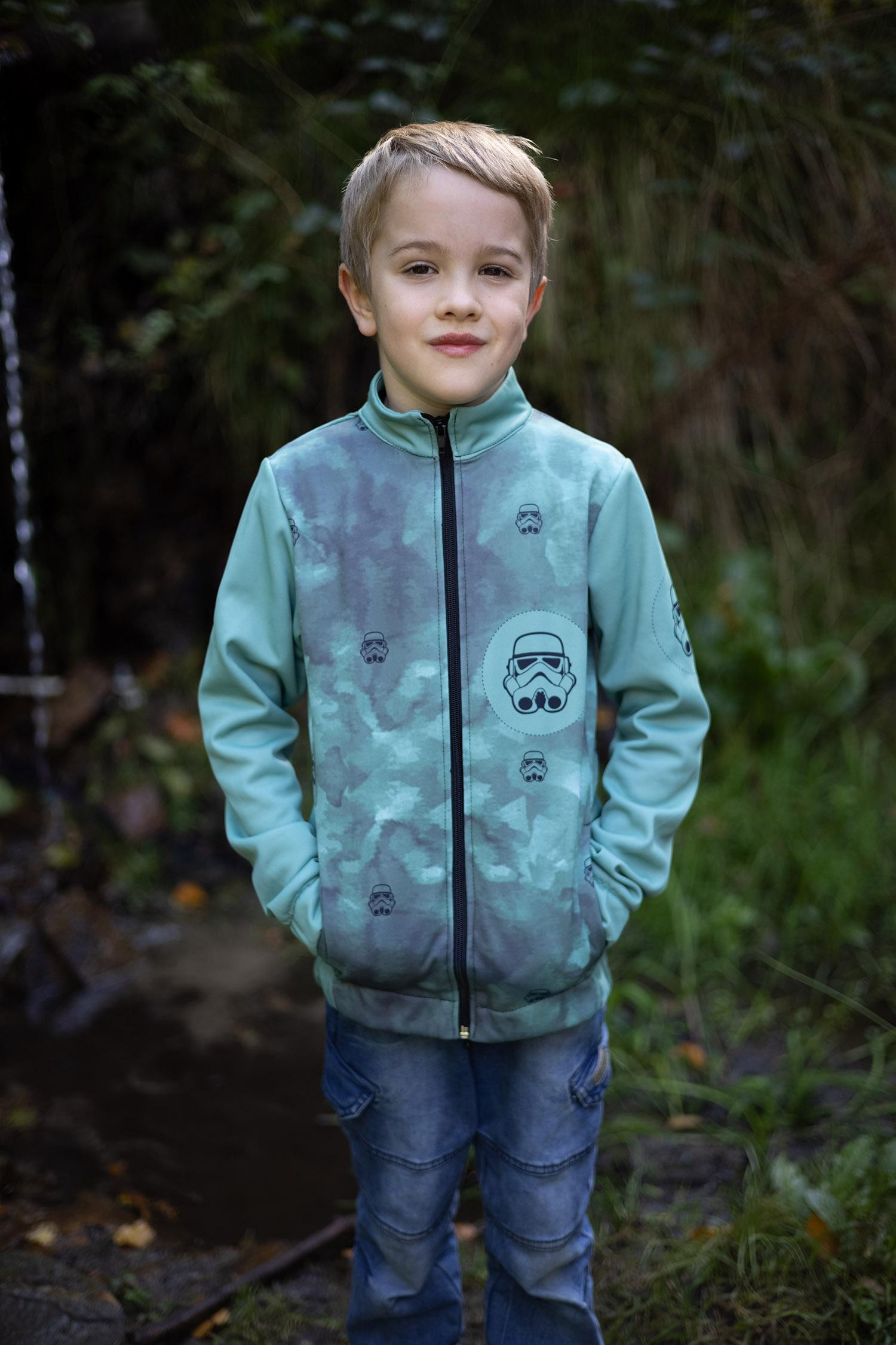 MAGICAL FRIENDS pat. 3 (MAGIC SCHOOL) / bordová - light brushed knitwear