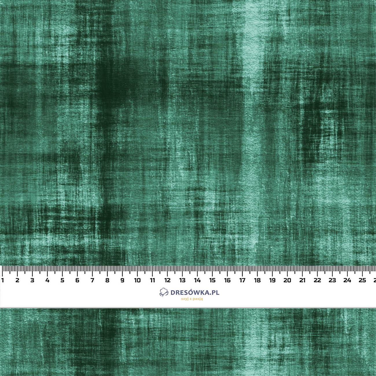 ACID WASH PAT. 2 (bottled green) - looped knit fabric