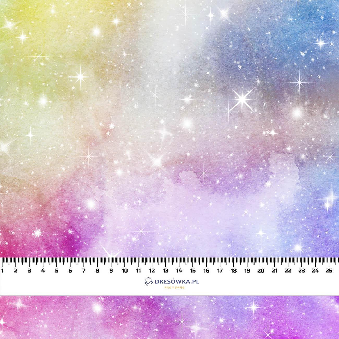 WATERCOLOR GALAXY PAT. 7 - Cotton woven fabric